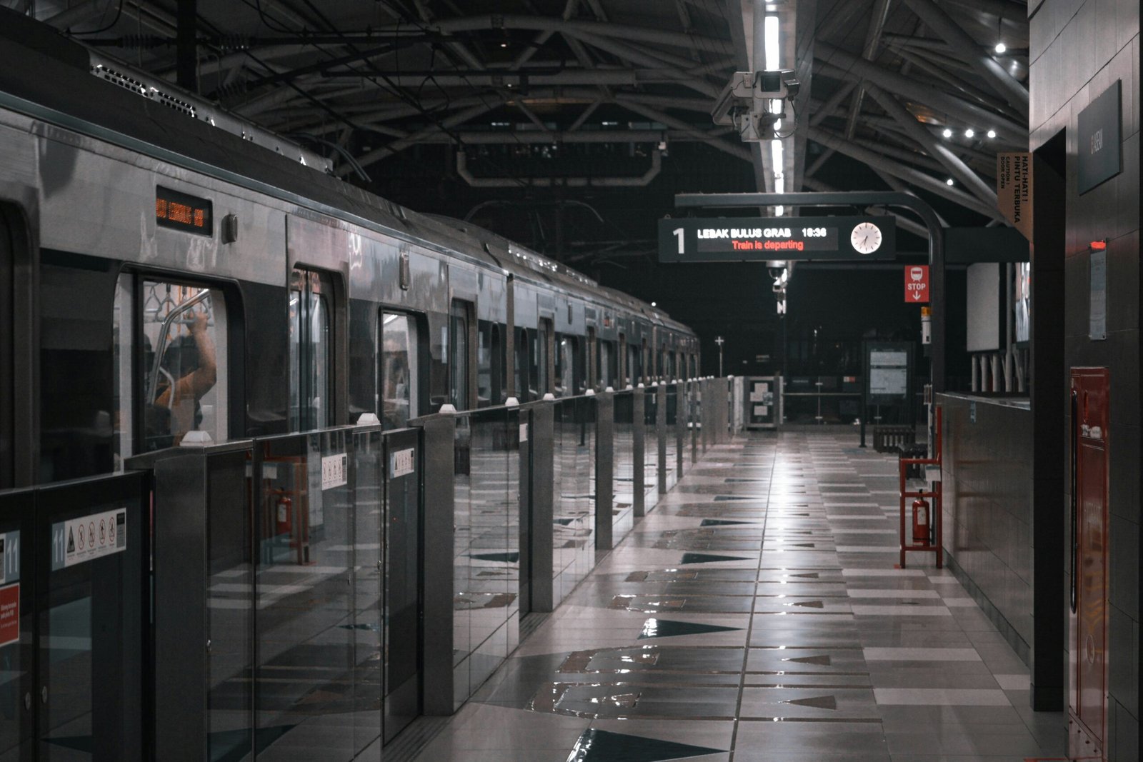 Foto: Salah satu Stasiun MRT di Jakarta